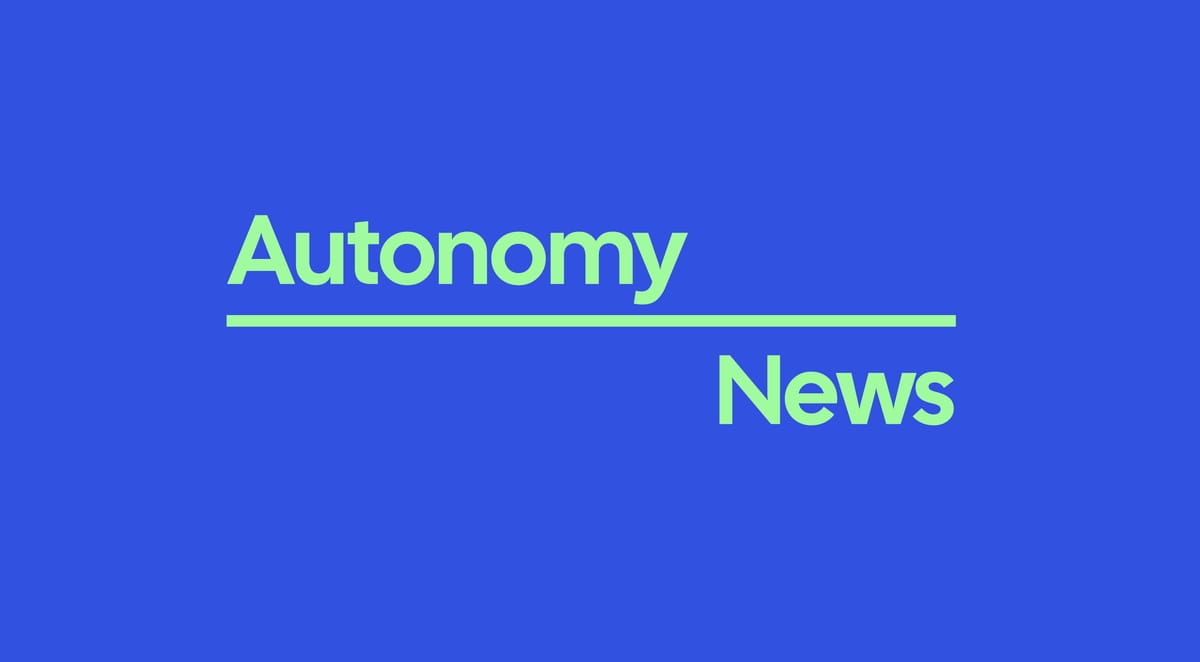 Welcome to Autonomy News